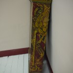Vintage Painted Fairground Columns