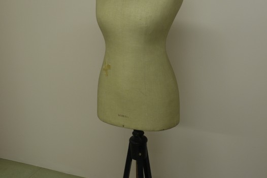 Vintage “Lutetia” French Mannequin with Iron Base
