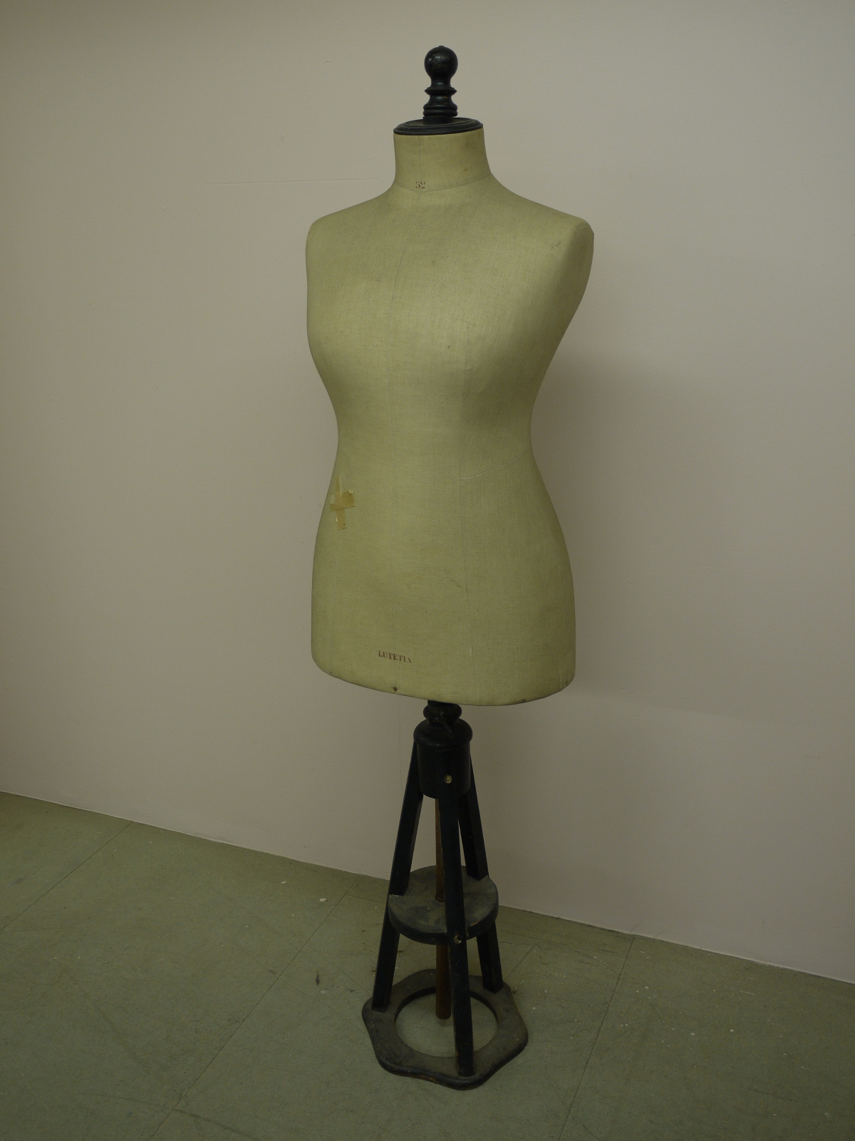 Vintage “Lutetia” French Mannequin with Iron Base
