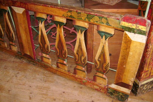 1940S VINTAGE FAIRGROUND BALLUSTRADES