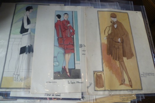 ART DECO FASHION WATERCOLOURS