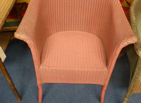 VINTAGE LLOYD LOOM ARMCHAIR