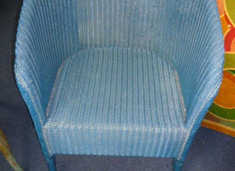 VINTAGE LLOYD LOOM ARMCHAIR