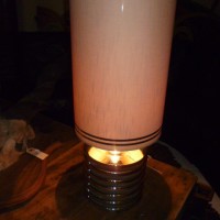 1960S/70S CHROME TABLE LAMP