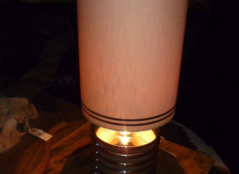 1960S/70S CHROME TABLE LAMP