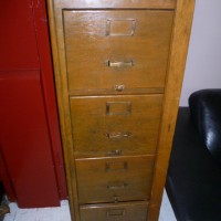 VINTAGE FILING CABINET