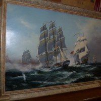 HENRY FRENCH OIL ON CANVAS “THE WATCH”