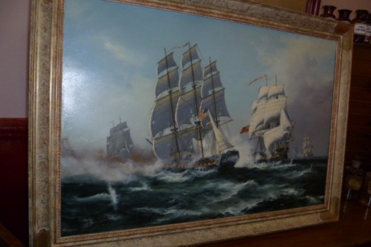 HENRY FRENCH OIL ON CANVAS “THE WATCH”