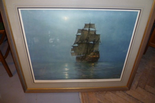 SIGNED PRINT BY MONTAGUE DAWSON “CRESENT MOON “