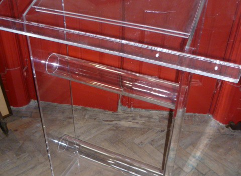 1970s perspex lecturn