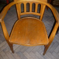 ANTIQUE BENTWOOD ARMCHAIR