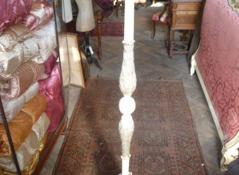 DECORATIVE PAINTED STANDARD LAMP