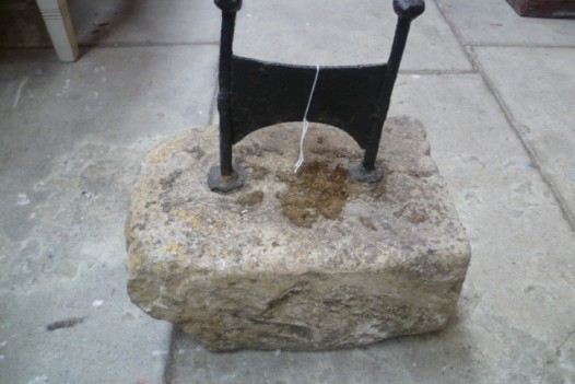 ANTIQUE GEORGIAN BOOT SCRAPER