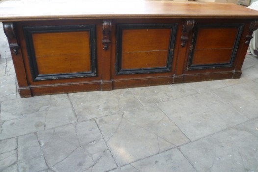 LARGE VICTORIAN SHOP/BAR COUNTER