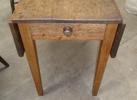 antique country drop leaf pembroke table