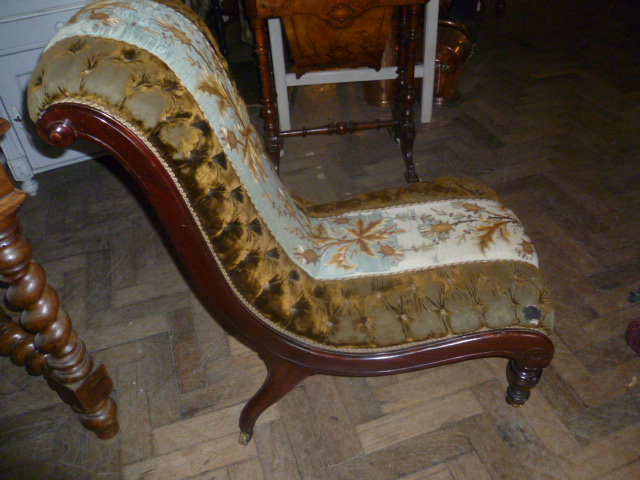 DECORATIVE ANTIQUE VICTORIAN NURSING CHAIR - Eras Of Style Eras Of P1170480 P1170481 P1170482 P1170483 P1170484 P1170485 P1170486 - DECORATIVE ANTIQUE VICTORIAN NURSING CHAIR - Eras Of Style Eras Of