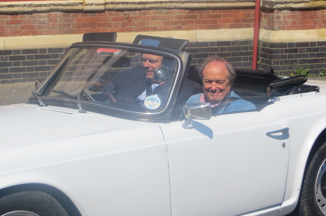 ANTIQUE CELEBRITY ROAD TRIP VISIT US IN BEXHILL AGAIN WITH JAMES BRAXTON & JAMES BOLAM