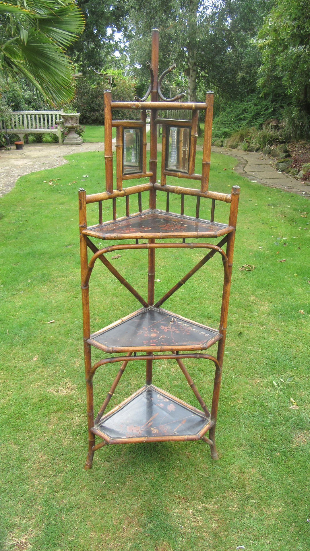 ANTIQUE VICTORIAN BAMBOO WHAT NOT