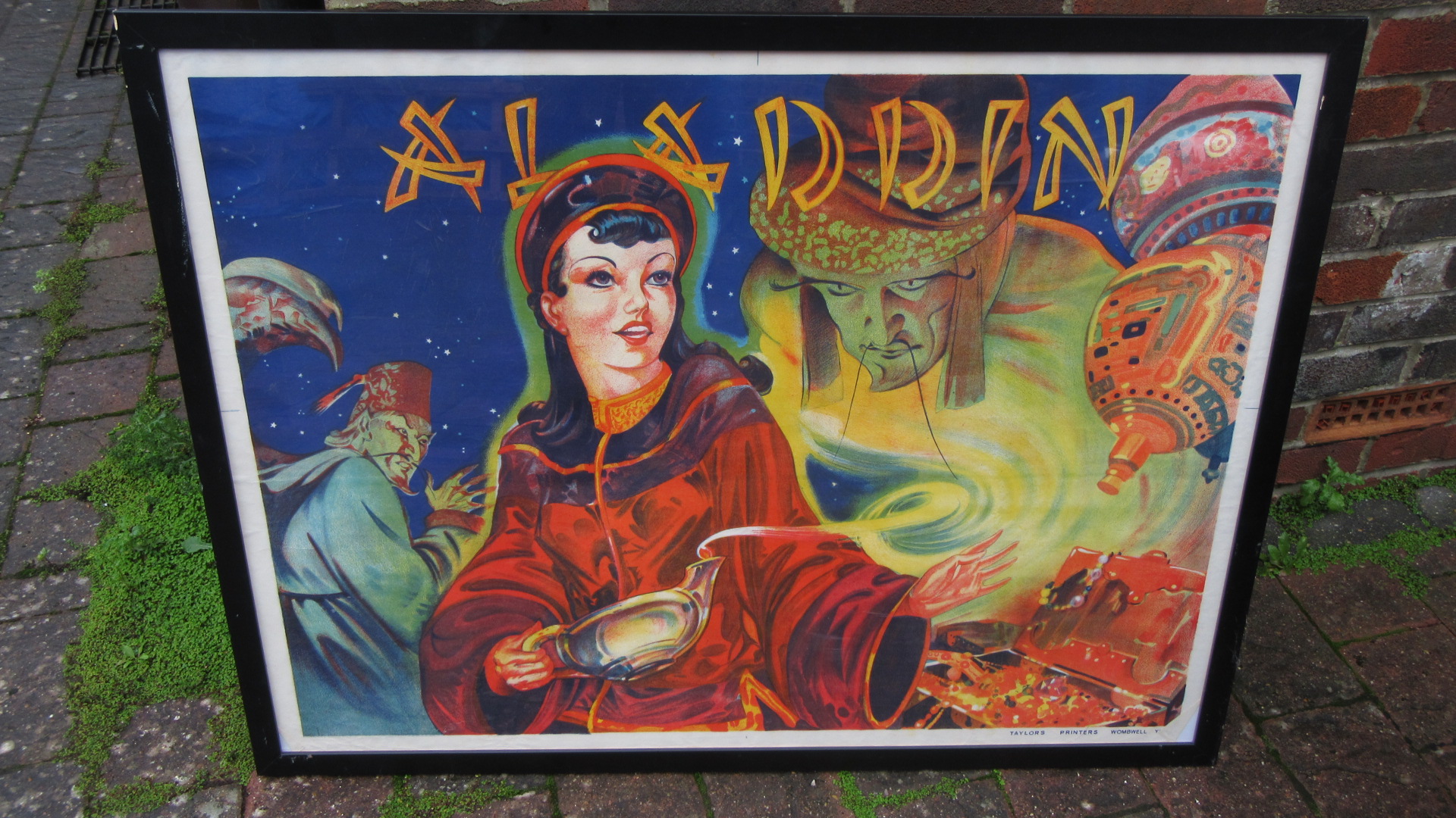 VINTAGE ALADIN FILM POSTER