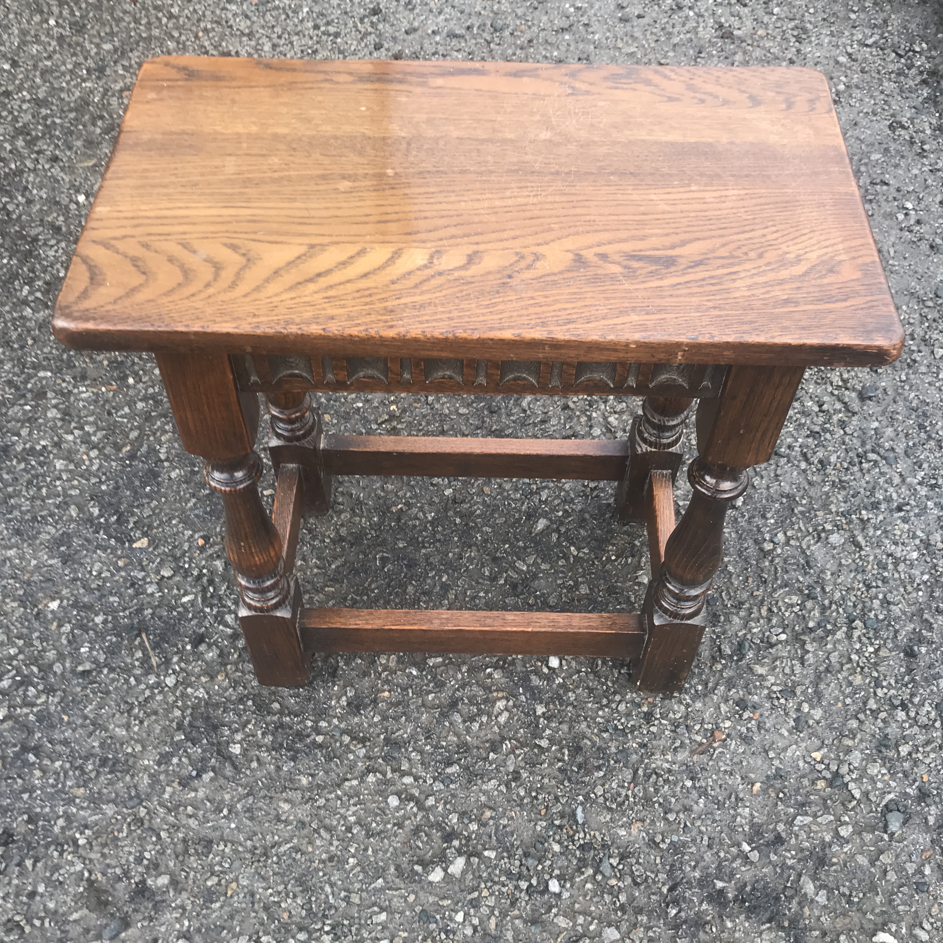 IPSWICH OAK JOINT STOOL